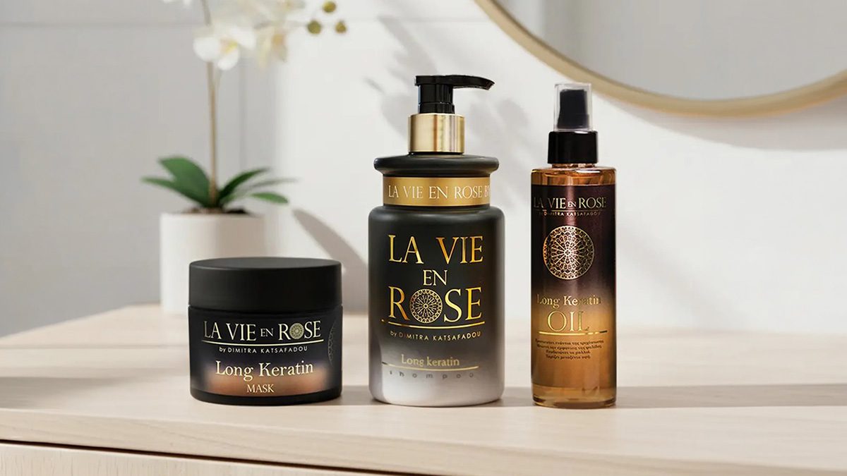 La vie en rose long keratin