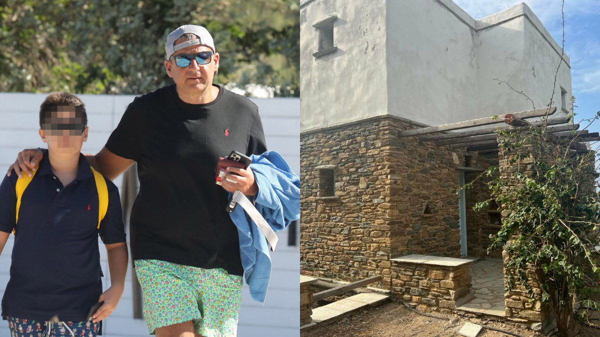 Γιώργος Λιάγκας: Σωστό παλάτι το ανακαινισμένο σπίτι του στην Τήνο (Φωτογραφίες)