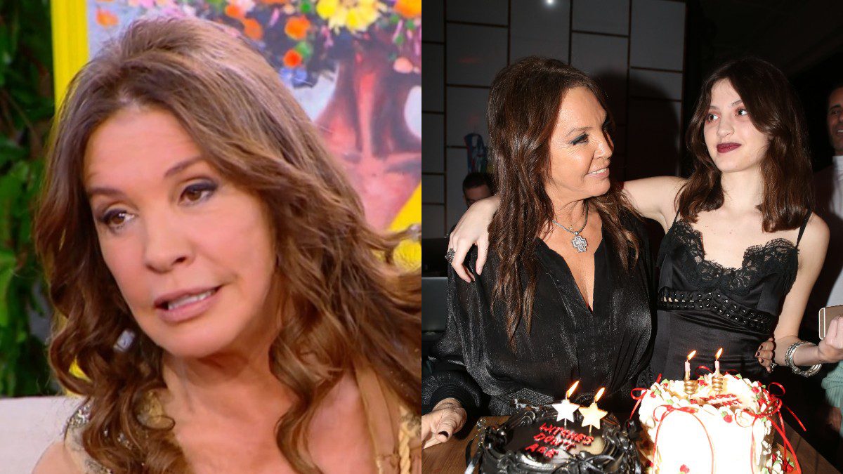 Η Βάνα Μπάρμπα με την κόρη της, Φαίδρα