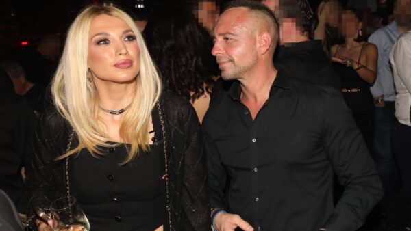 Η Κωνσταντίνα Σπυροπούλου και ο Βασίλης Σταθοκωστόπουλος στα μπουζούκια